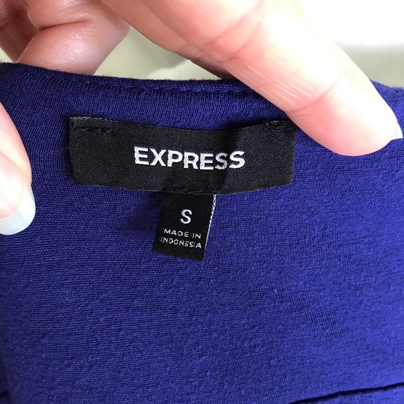 Express Blue Sundress - Picture 3 of 4